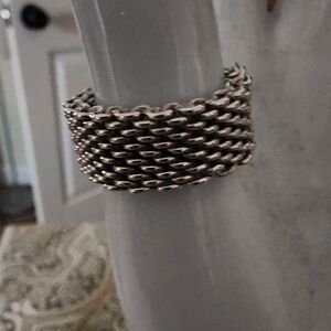 Tiffany&Co. Somerset Mesh Ring